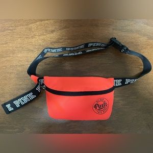 PINK We Run This Beach Fanny Pack